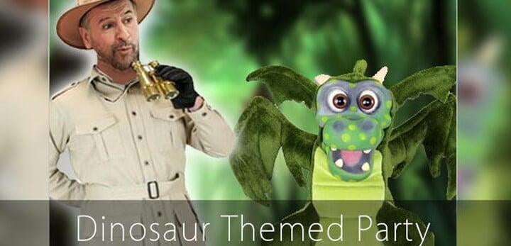 How to throw a dinosaur themed party