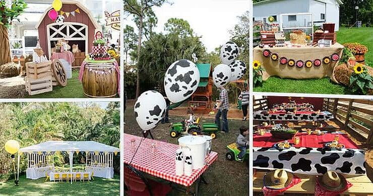 Farm theme party ideas