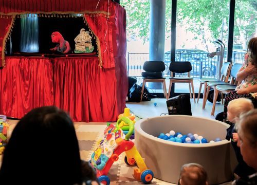 Three Little Pigs Puppet Show
