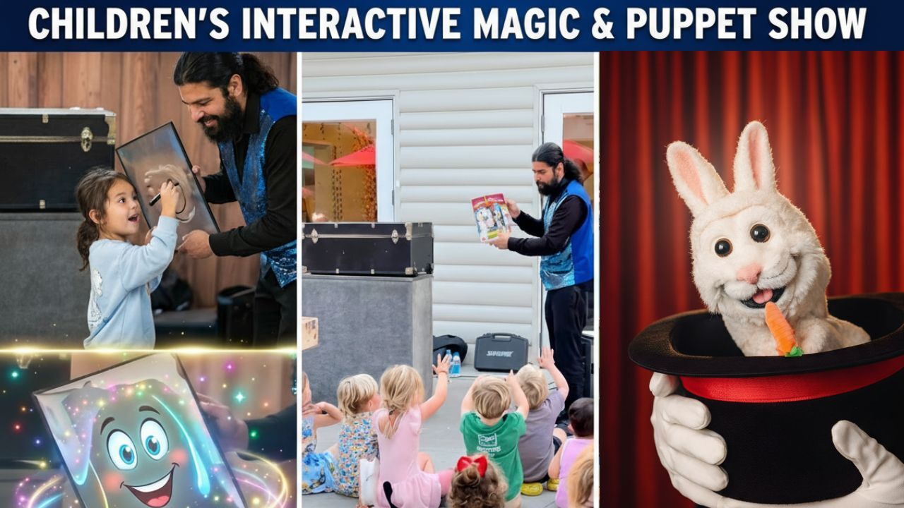 Magic show for birthday parties
