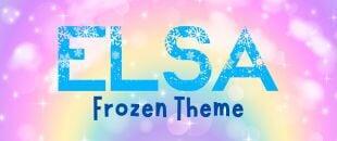 Elsa themed birthday party